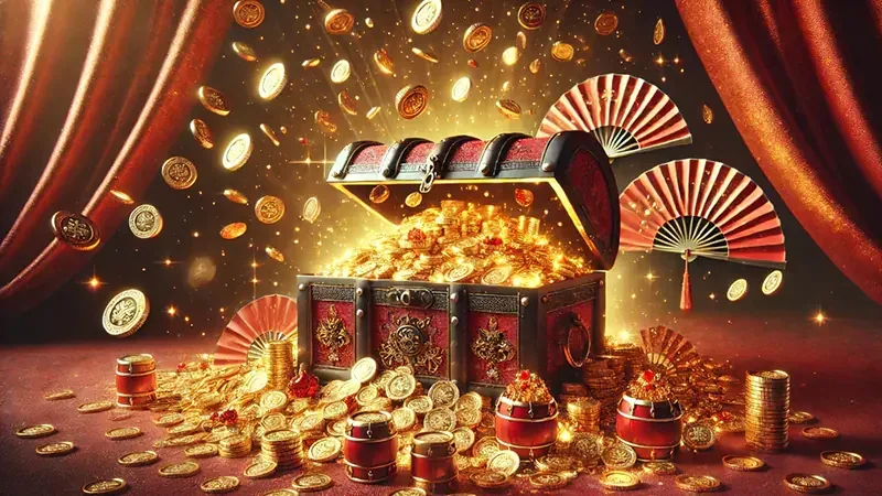 Antarmuka slot mobile PAGODA127 dengan reel dan panel informasi